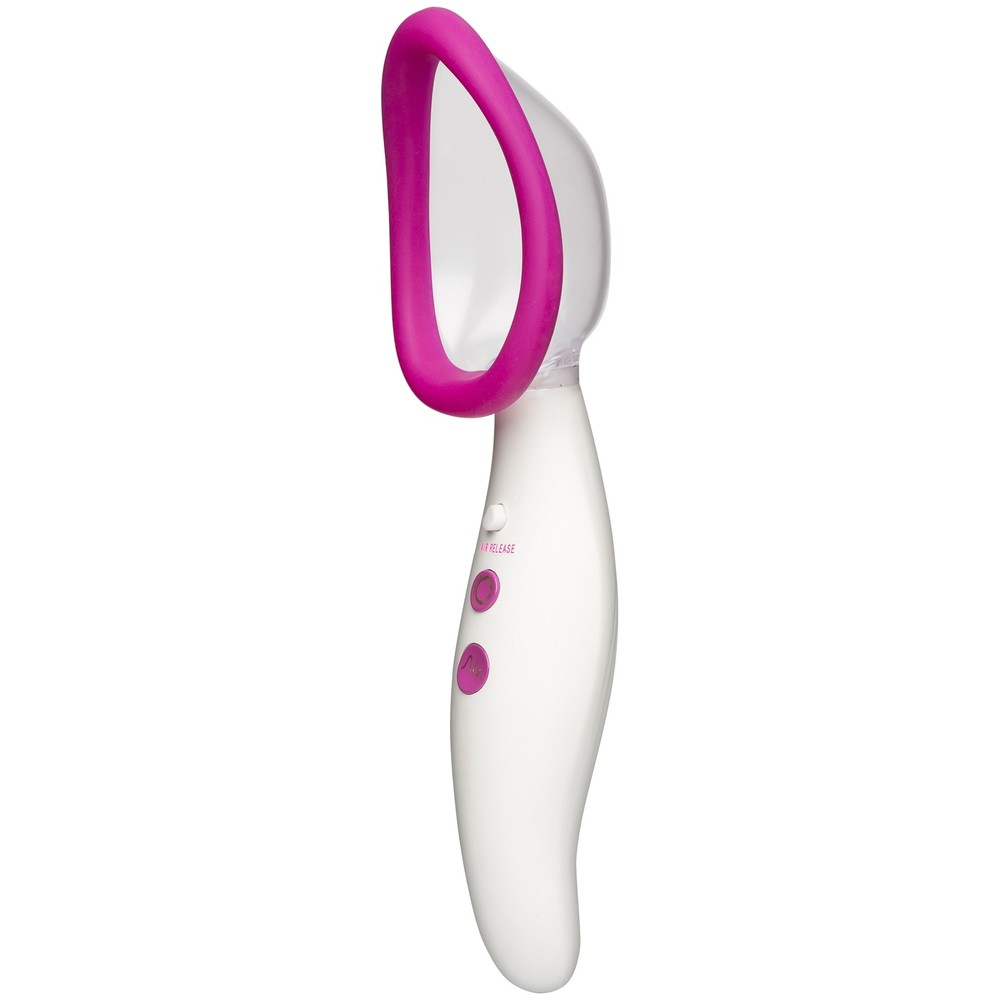 Doc Johnson Automatic Pussy Pump - Pink/White