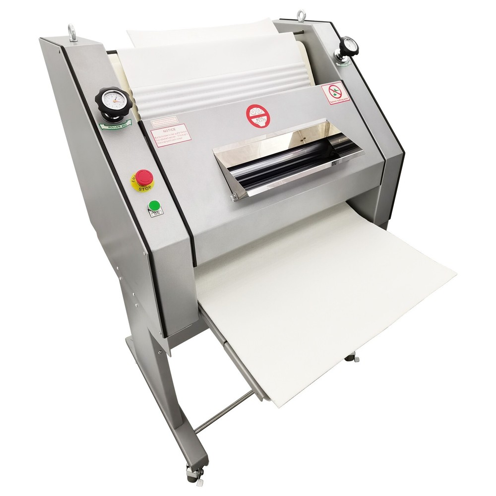 110V Baguette Shaping Machine Bread Loaf Moulder Dough Roller Bakery