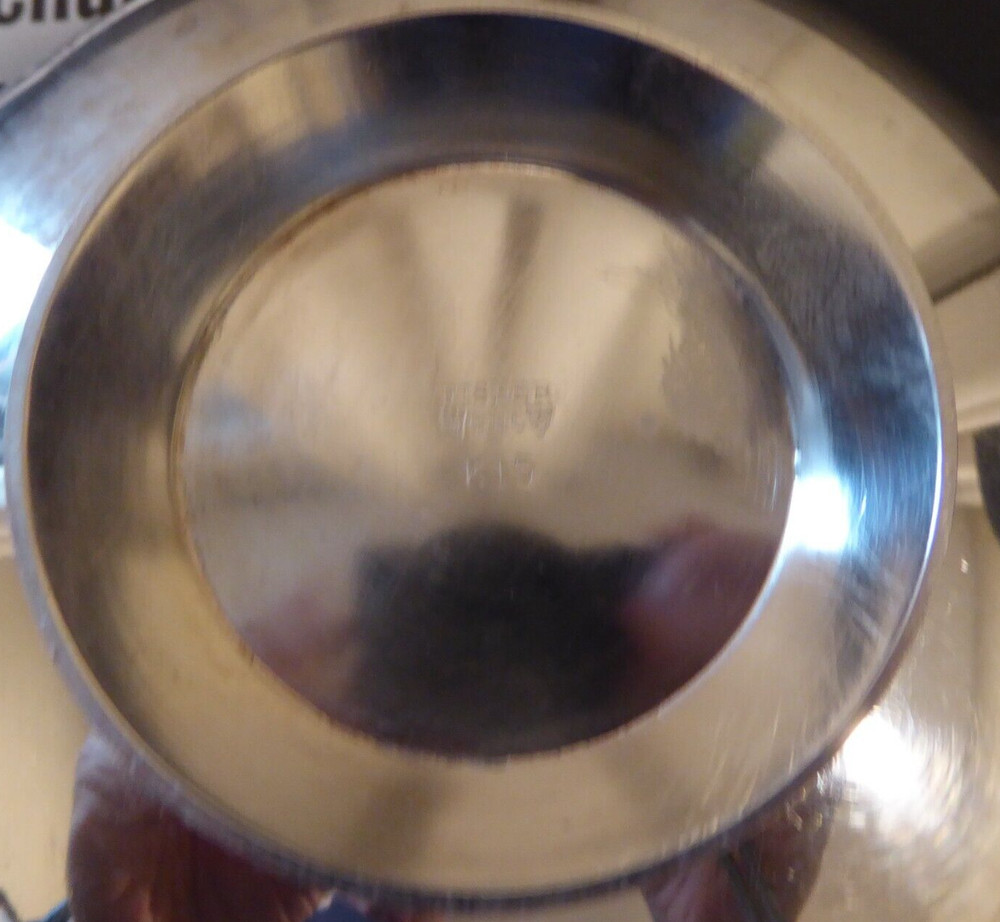 VTG Fisher Silversmith Keith Bowl Silver Plate EPC #K15 - 5 1/2" Dia 1 3/4" Tall