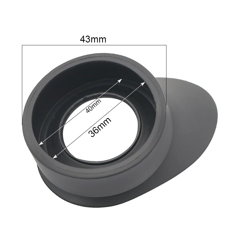2pcs Binoculars Rubber Eye Cups Guards Inner Size 40mm for Telescopes Microscope