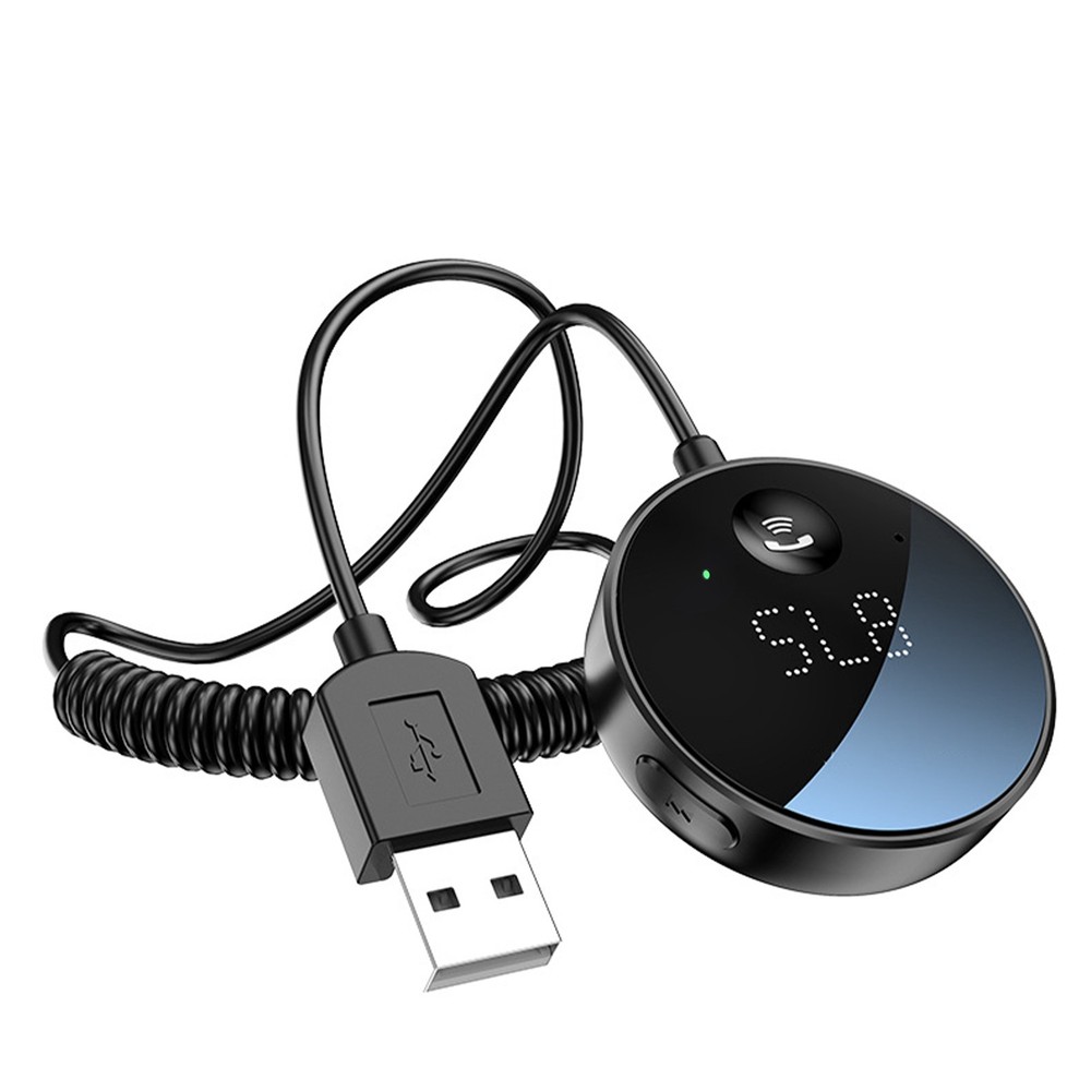 Plug&Play USB Bluetooth Wireless Car FM Transmitter Aux Stereo Audio Receiver B