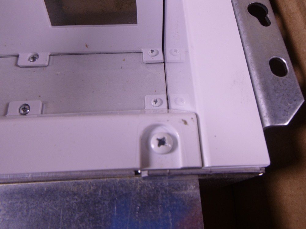 Legrand Wiremold EFSB4 Evolution Series Flat Screen Wall Box 4-Gang - White