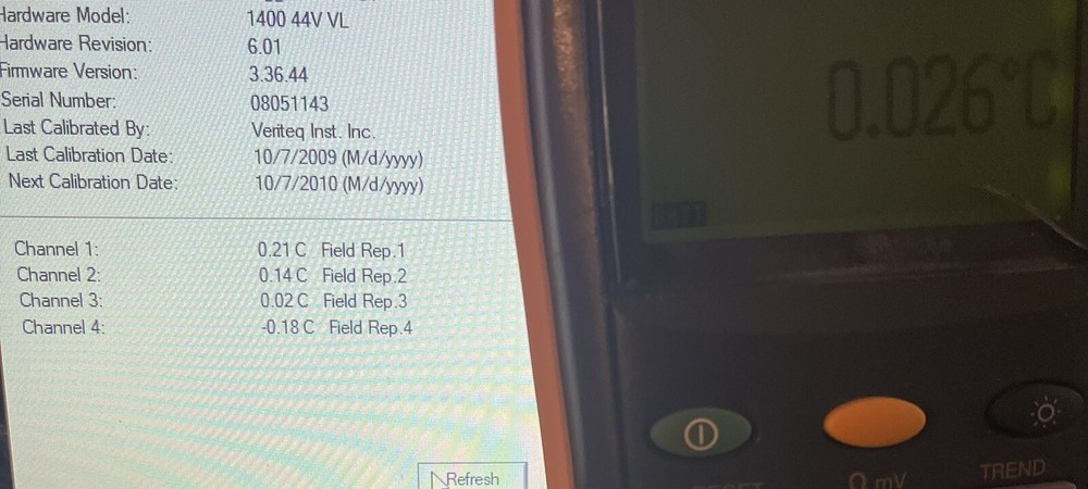 Vaisala Veriteq VL-1400-44V Temperature Data logger