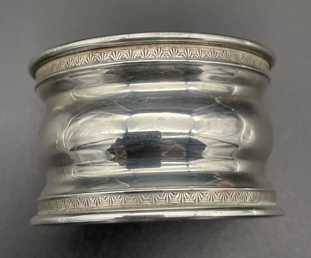 Sterling Silver Napkin Ring Engraved Name “Koille” Webster