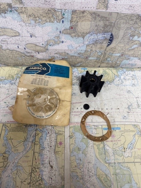 Jabsco #920-0001 Impeller Kit 8 Blade Neoprene Missing O-Ring.