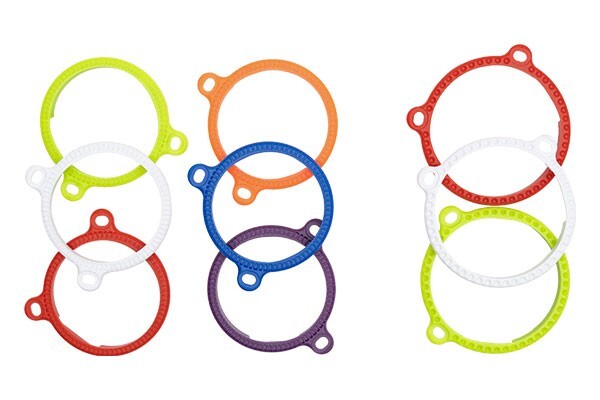 Black Gold - Guard Ring - 2" w/Level - Pink