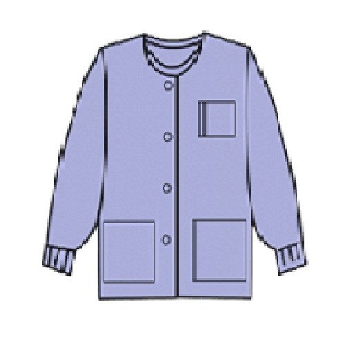 Medical Nursing Dental Long Sleeve Jackets Lab Coat Scrub Top Women Men Unisex