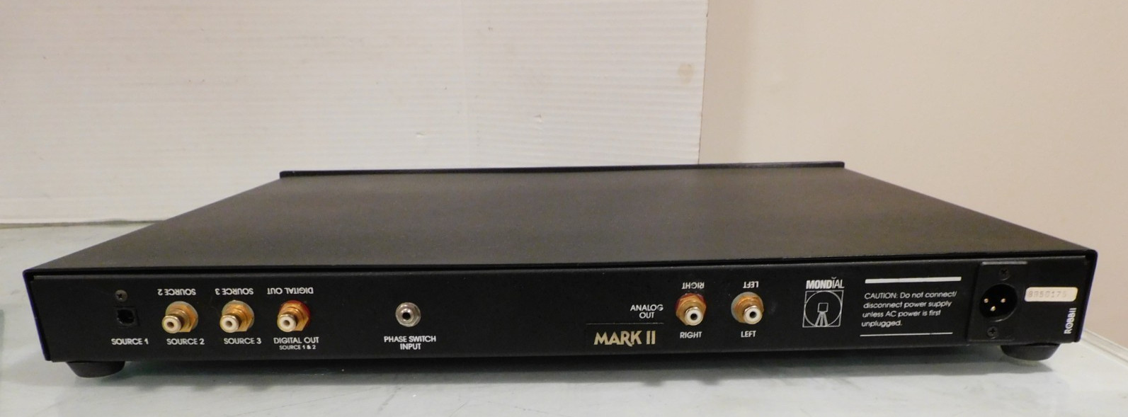 MONDIAL ARAGON D2A Mark II DAC Digital to Analog Converter + IPS Power Supply