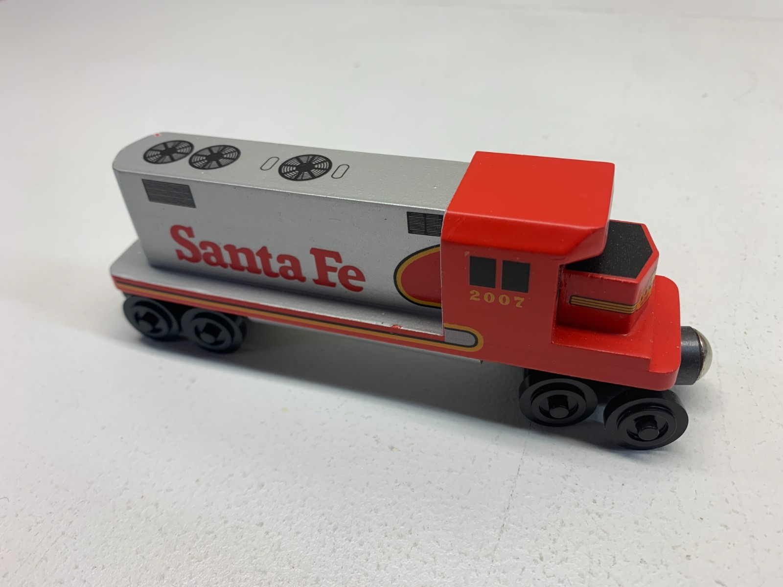 Whittle Shortline Railroad Santa Fe Locomotive 2007 3 piece set - Excellent!