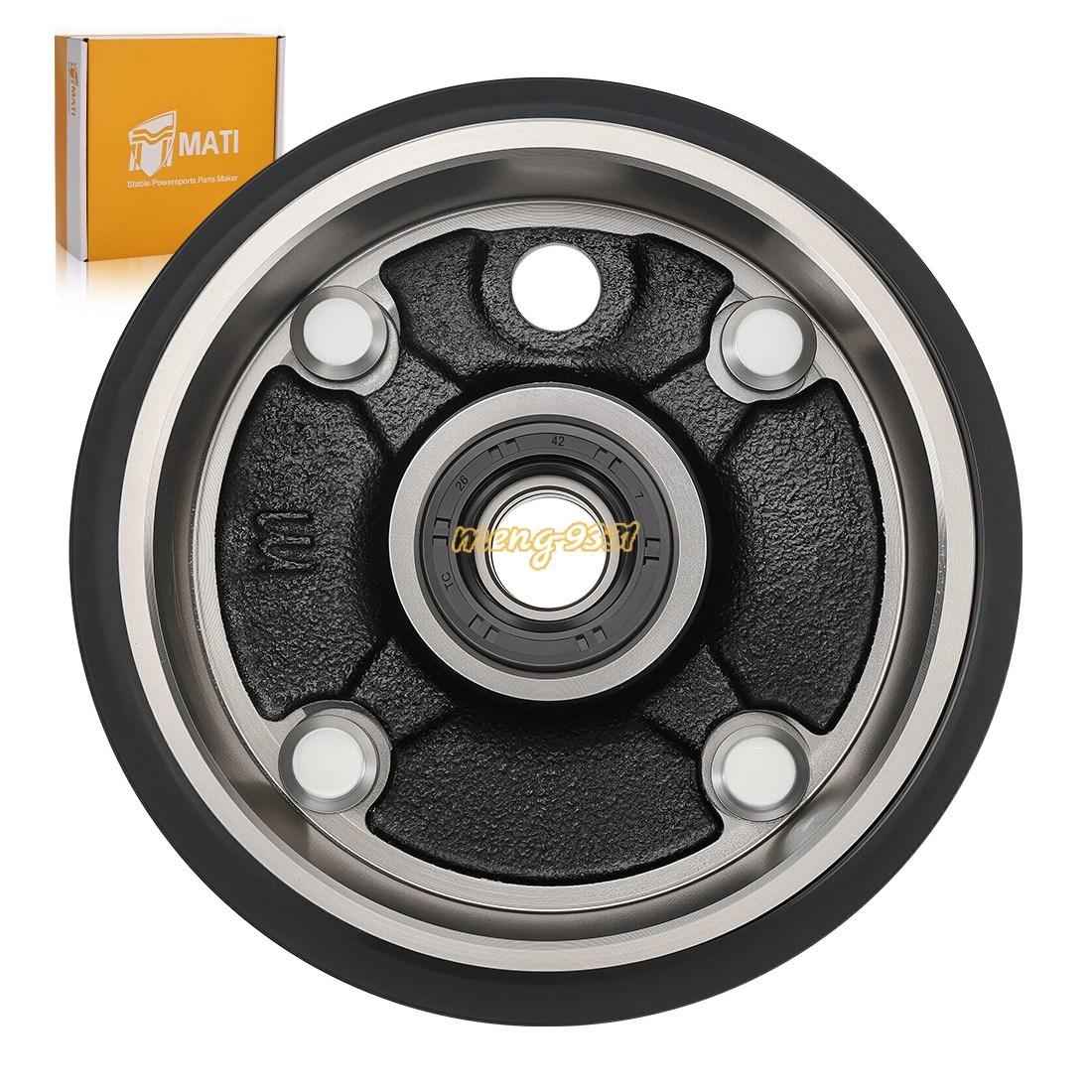 2X Front Brake Drums for Honda FourTrax TRX200/200D Recon 250 TRX250TM/TM TRX250