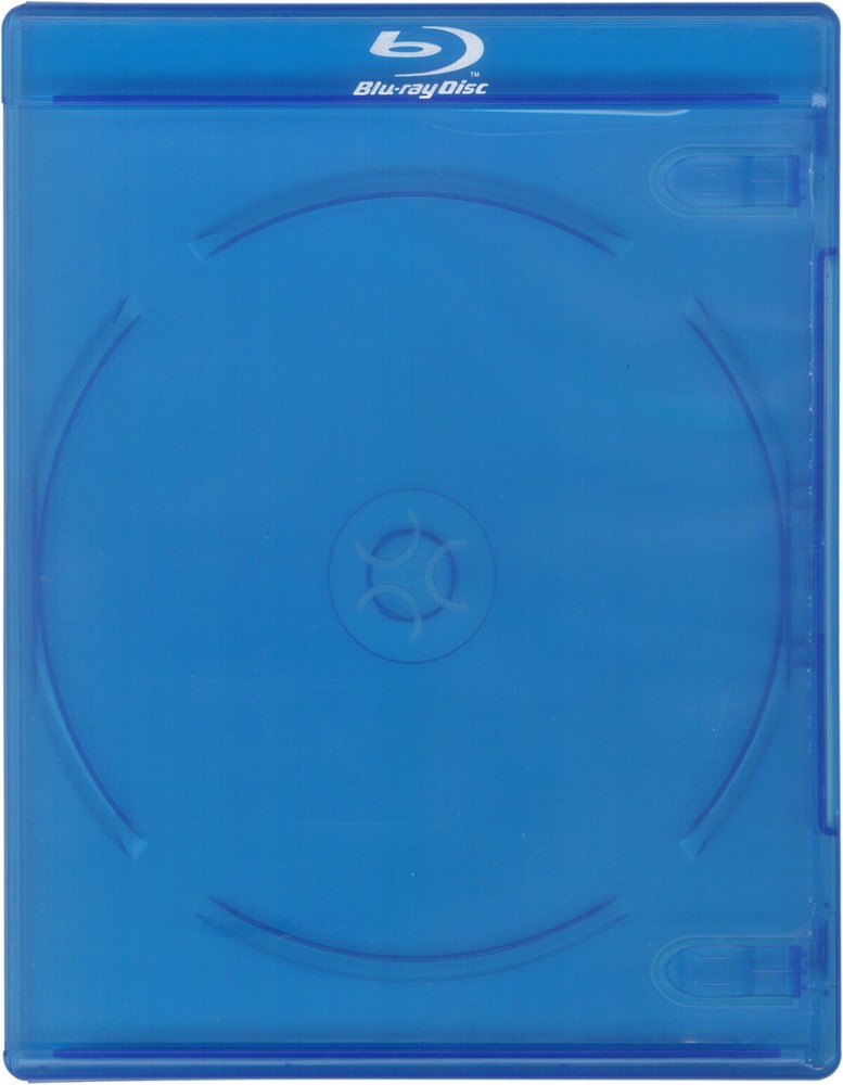 (5) Blu-Ray Standard Empty Replacement Boxes Cases - 12mm - Holds 1 Single Disc