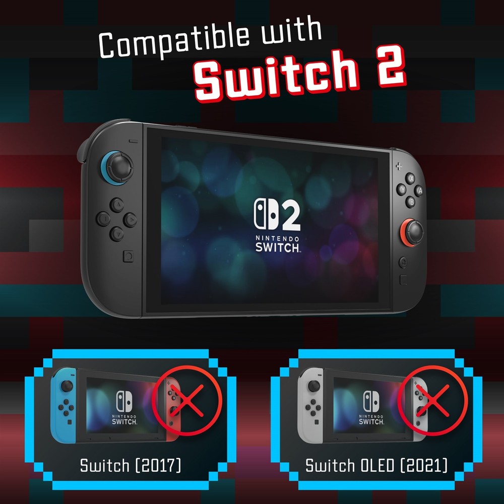 Fosmon Charging Station for Nintendo Switch 2 Controller Joy Con, Horizontal