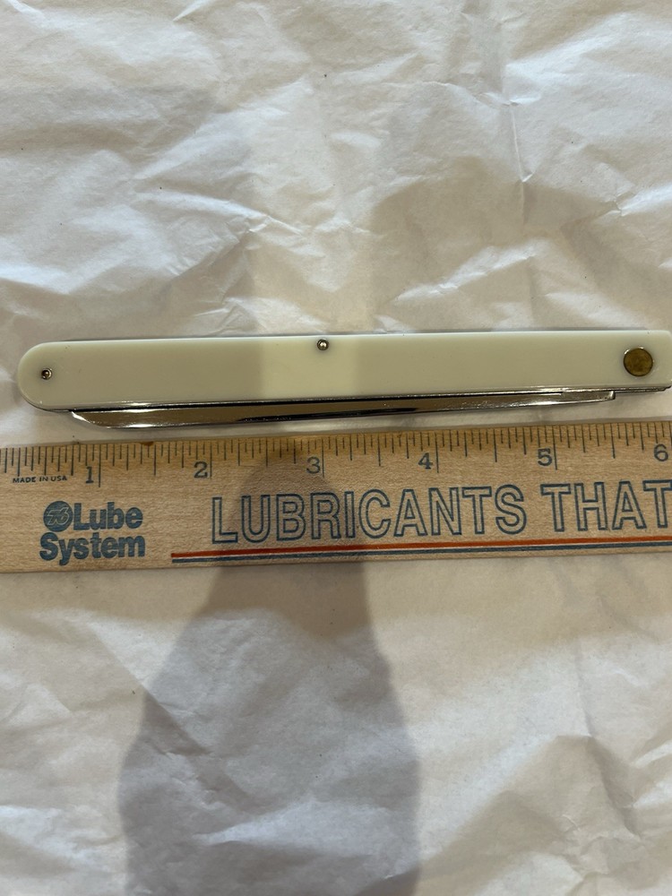 Fruit Melon Tester Folding Knife USA-- Abbott Labs