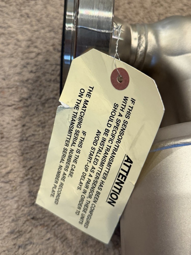 2" 600# Micro Motion CMF200 Flow Sensor Enhanced Core Processor NEW P15 - Read D