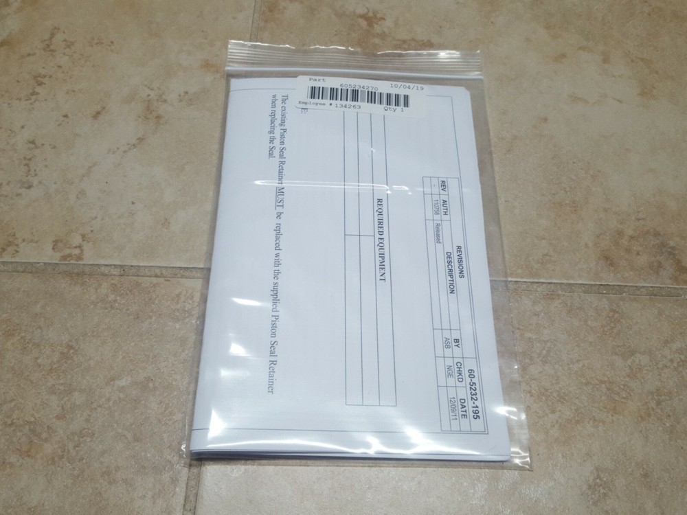 Combiflash Rf200 seal replacement