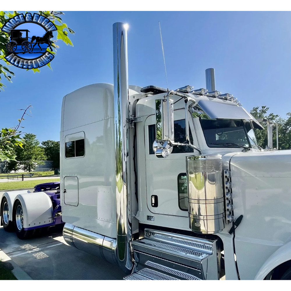 Rollin low Peterbilt (Gator) visor 13X10" CUSTOM BOWTIE #1040