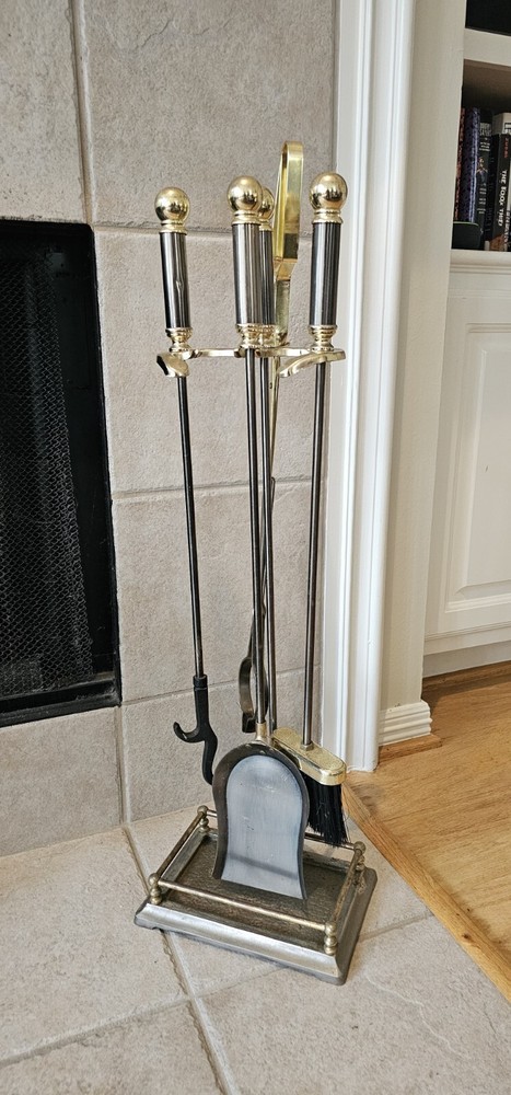 Timeless 5-Piece Fireplace Tool Set