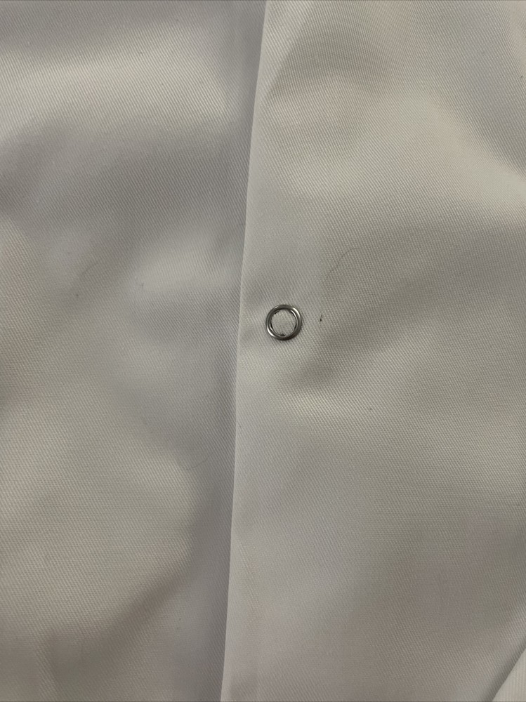 Publix Meat Cutter Jacket 3XL Button LS Long White Collar