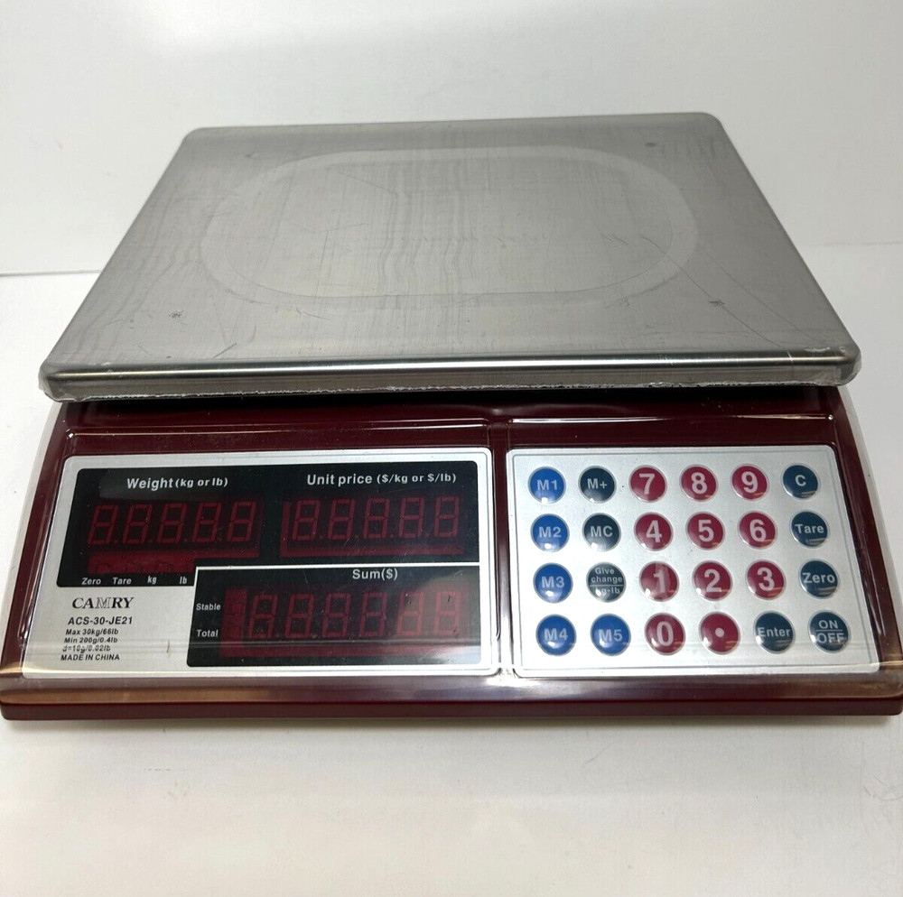 Camry Price Computing Scale ACS-30-JE21