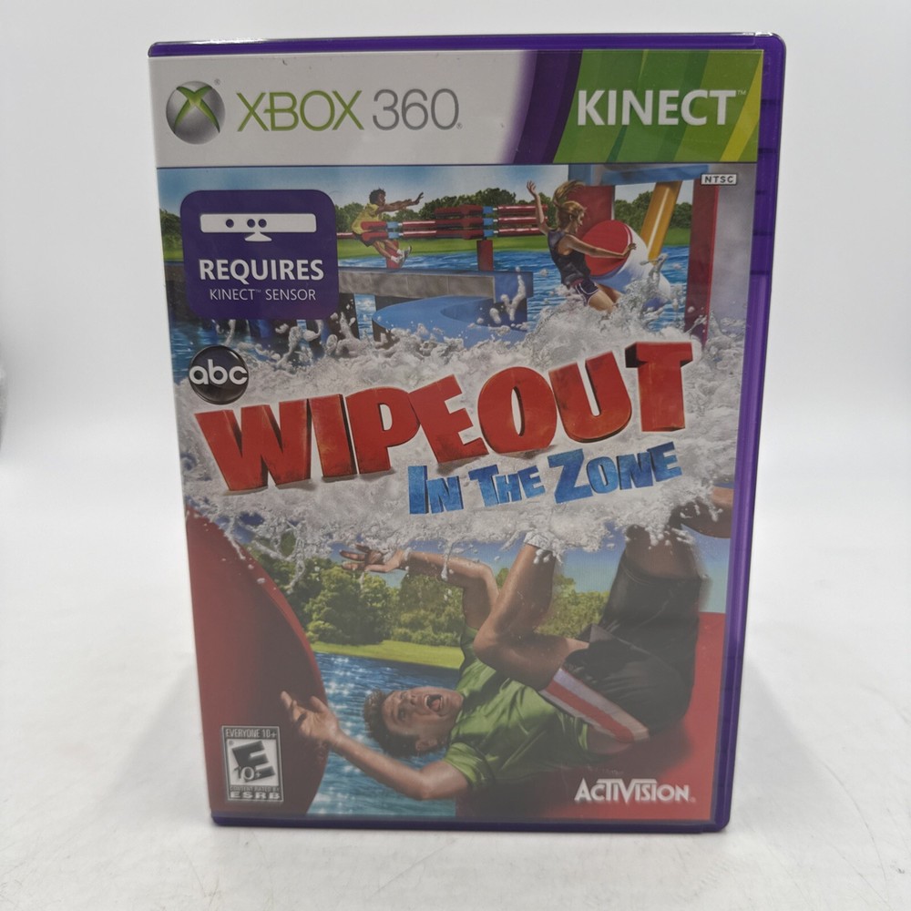 Xbox 360 Kinect Sensor Model 1414 with 6 Games Bundle -