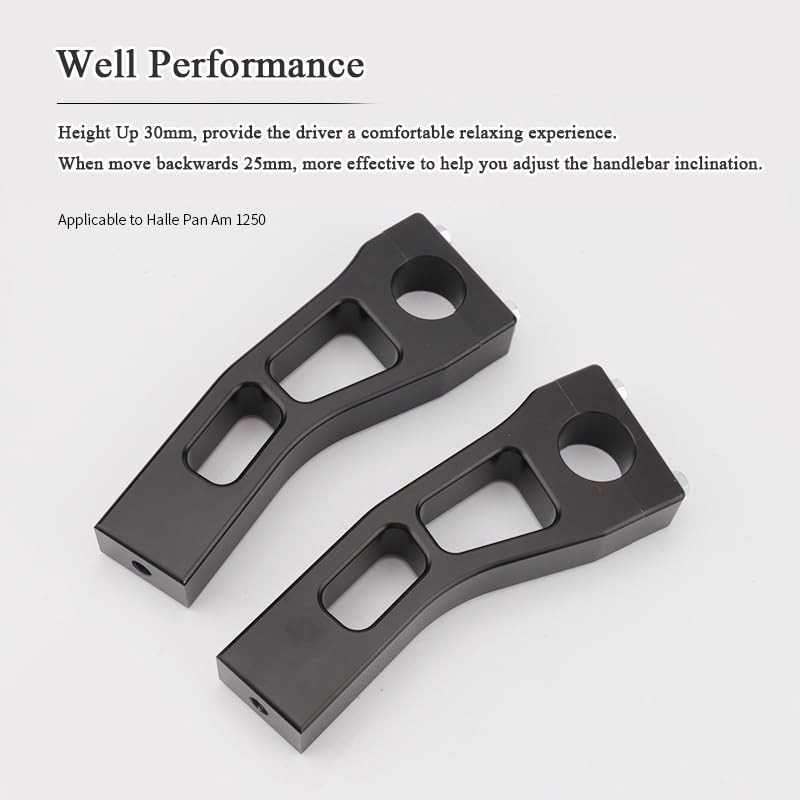 Motorcycle Handlebar Risers Adapter Replacement for Pan America 1250 RA1250
