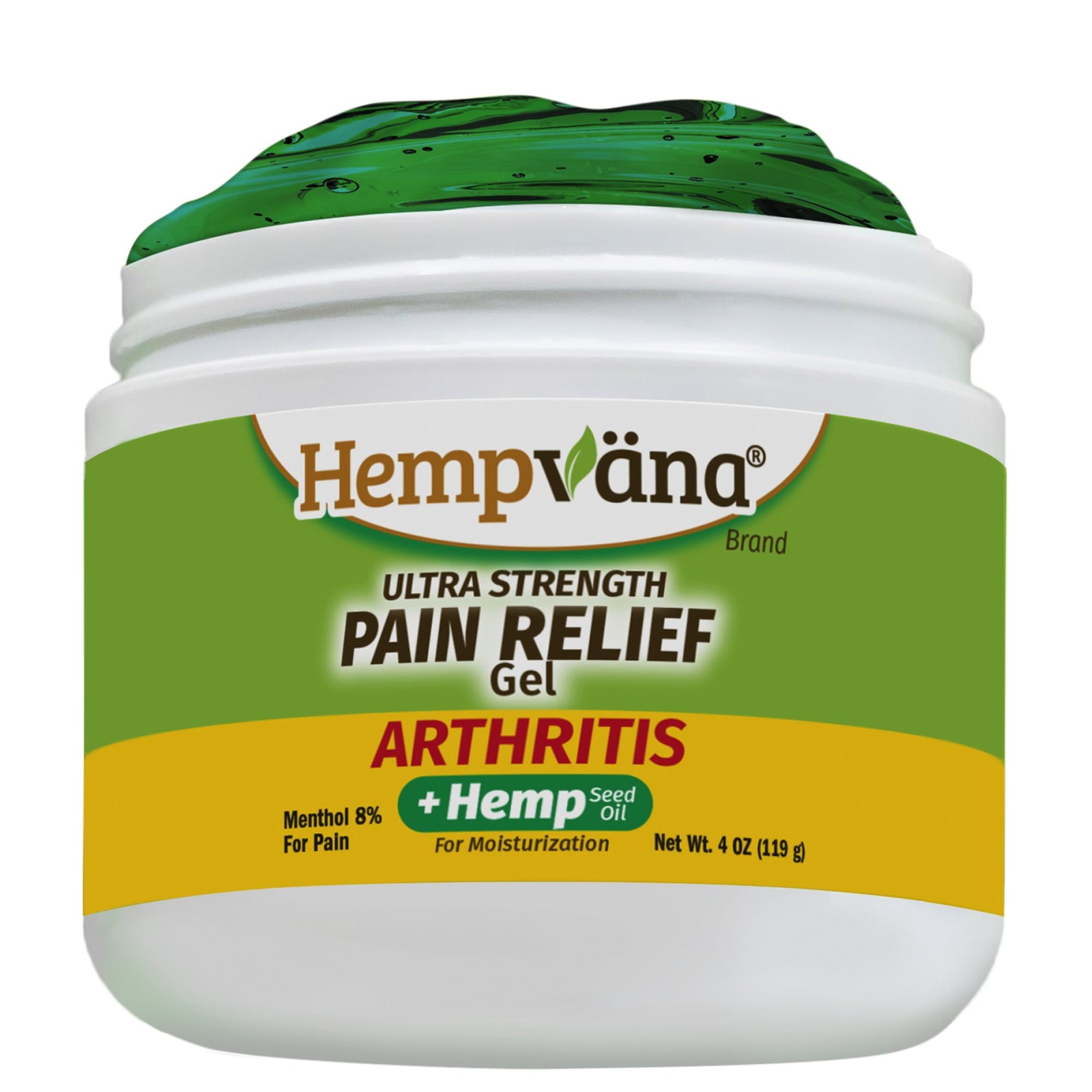 Hempvana Arthritis Pain Relief Gel, Formulated to Target and Relieve Pain Fast