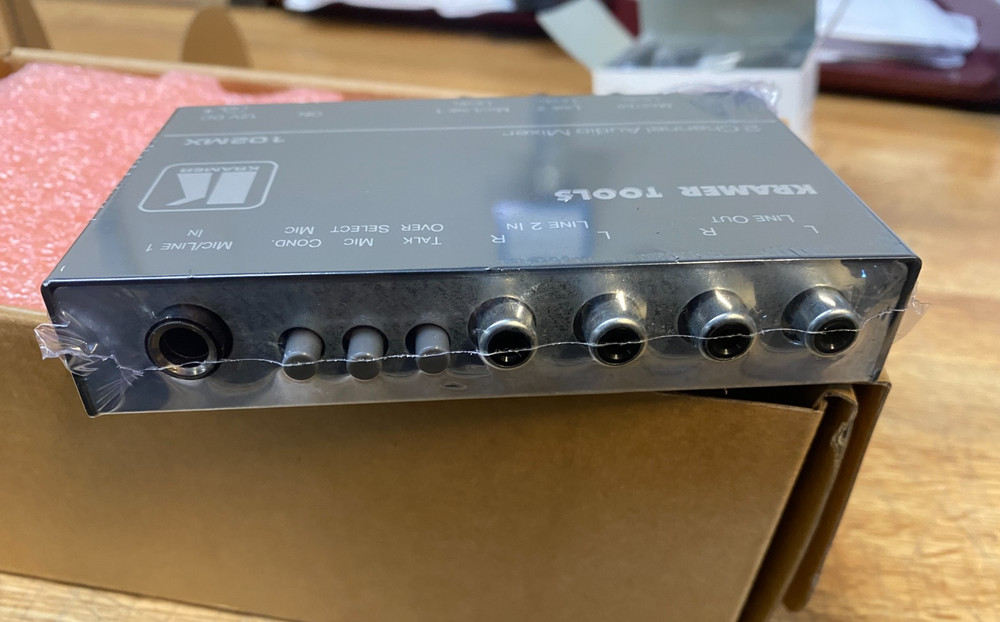 Kramer Electronics 102MX - 2 Channel Stereo Audio Mixer