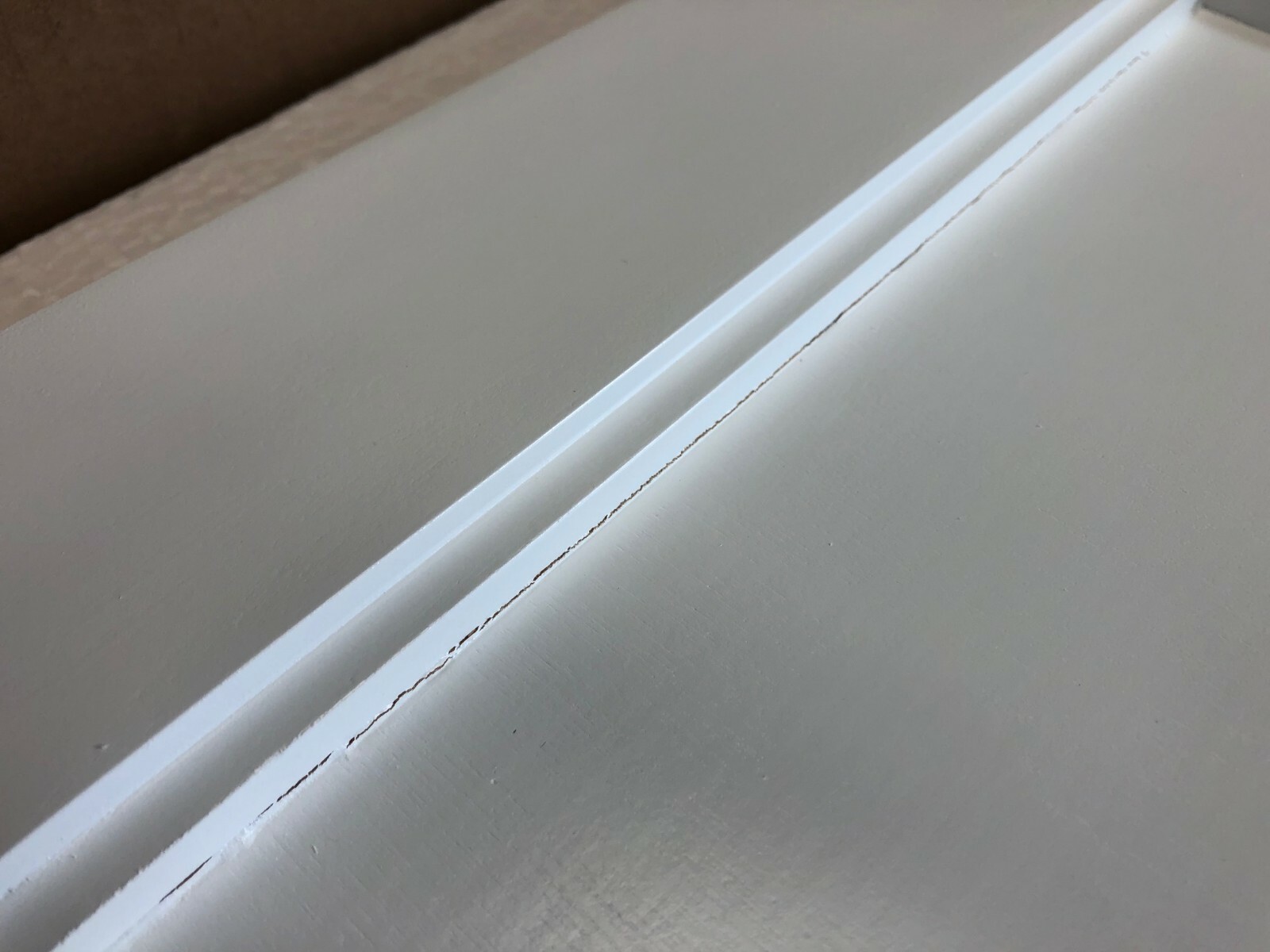 recessed medicine cabinet w/ picture frame door, no mirror, white interior 14x18