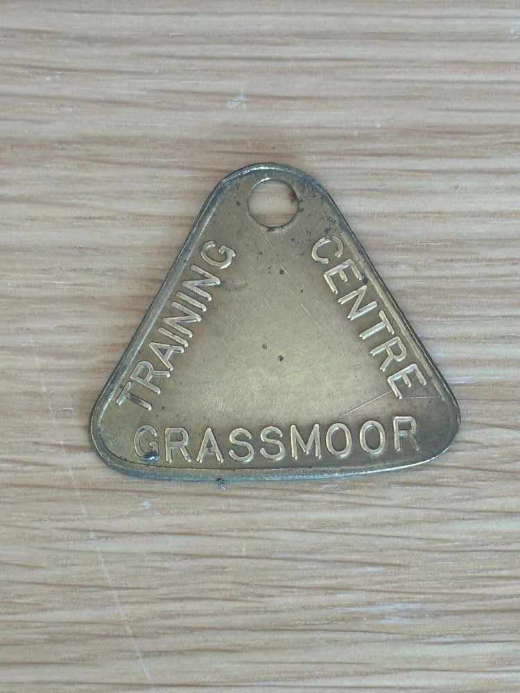 Grassmoor Trainning Centre BRASS  PIT CHECK  TOKEN Mining Membrobilia