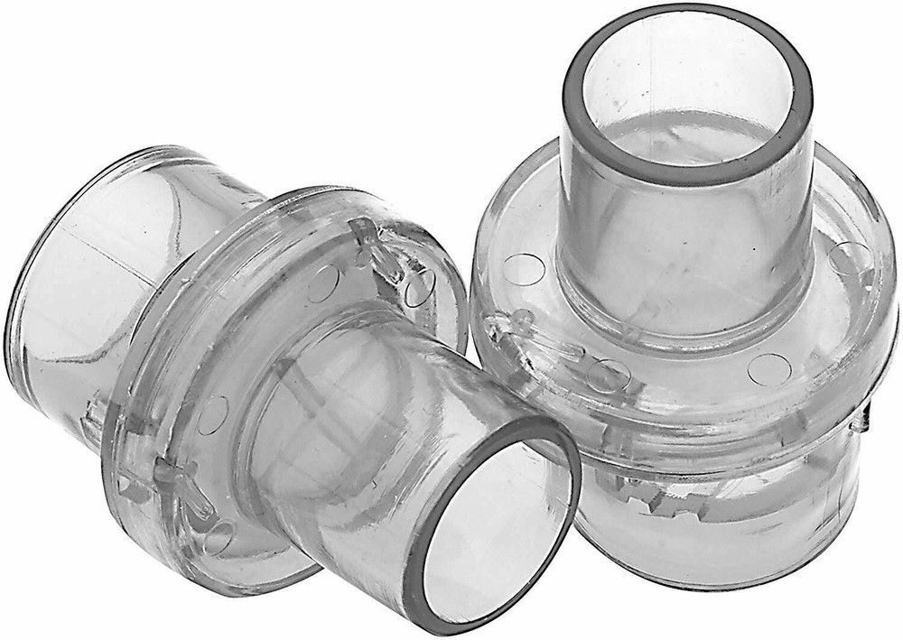 2pc Universal Plastic CPR Pocket Resuscitator Mask Replacement Valves, 3 colors