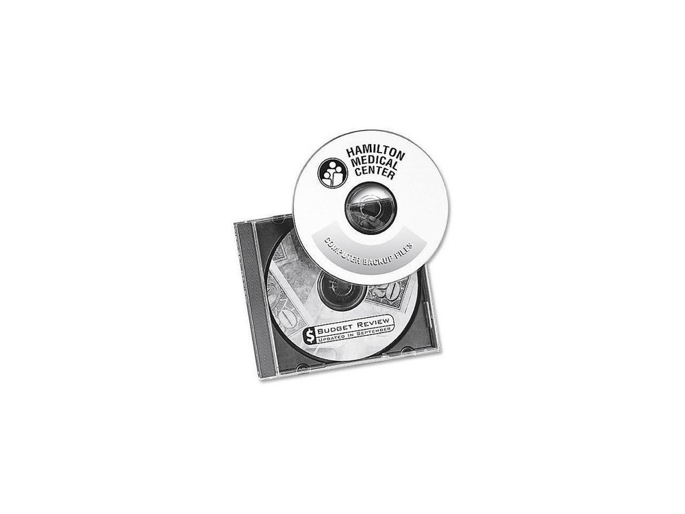 AVERY 5931 Matte White Removable CD Labels for Laser Printers