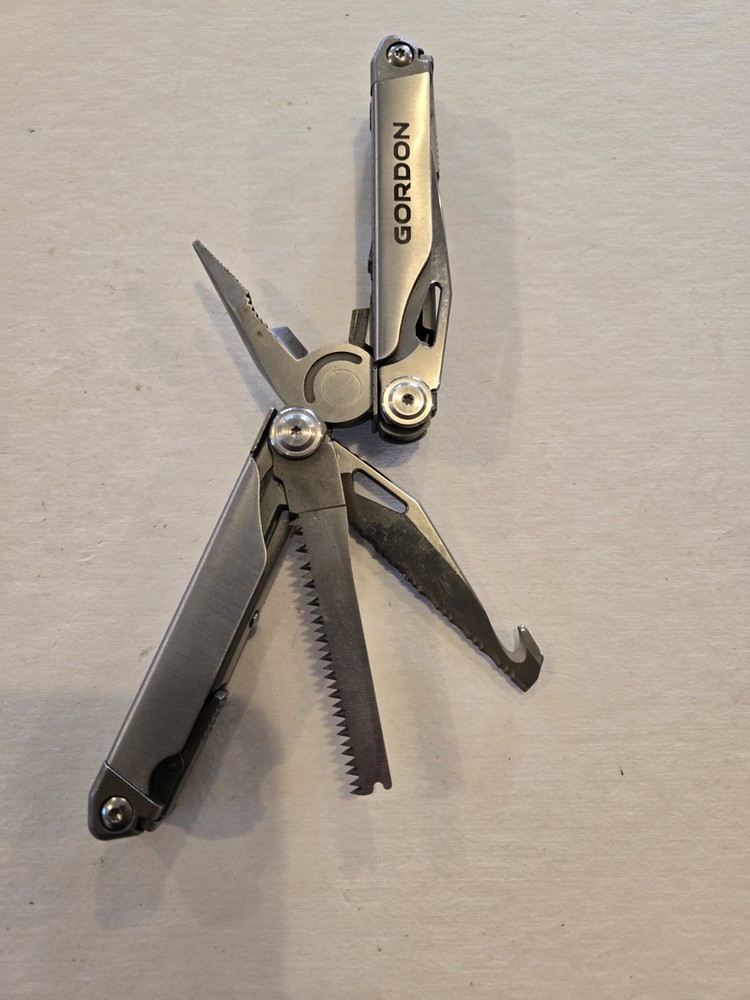 GORDON Multi Tool, Silver - (TSA Confiscated)