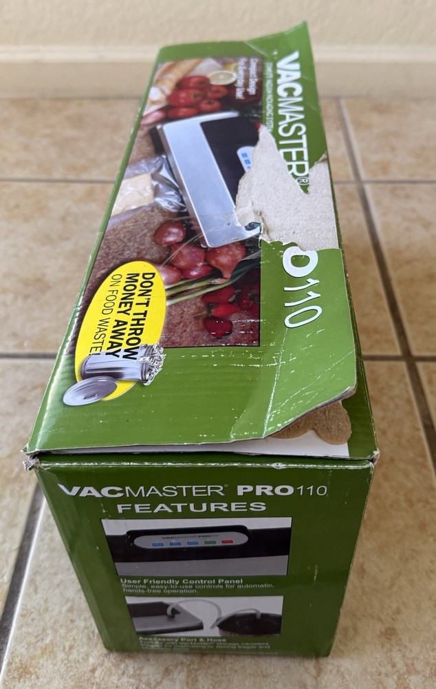 BRAND NEW!!! VacMaster Pro 110 - Complete Vacuum Packaging System - FREE SHIP!