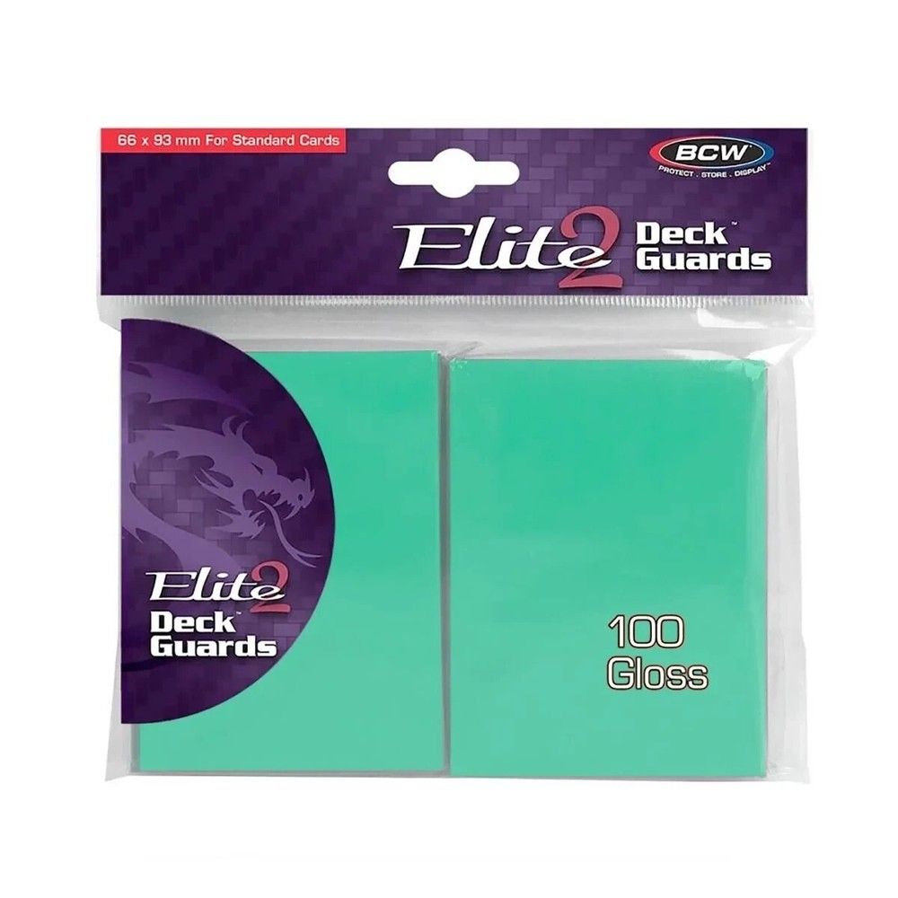 BCW Elite 2 Deck Guard 100 - Seafoam Gloss