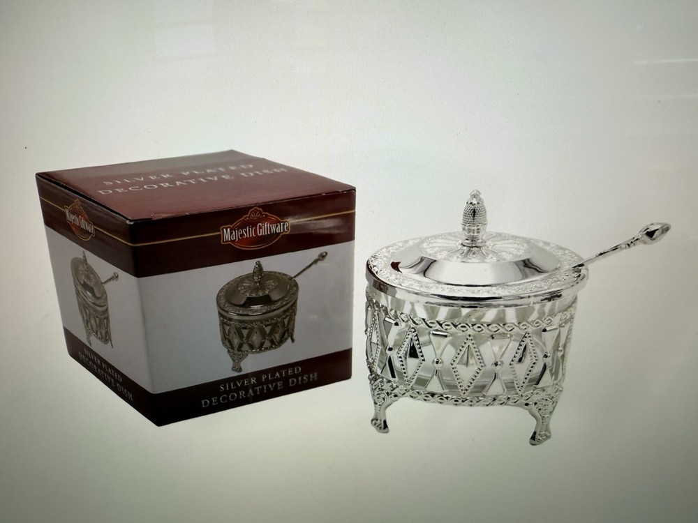 Decorative Silver Plated Dish