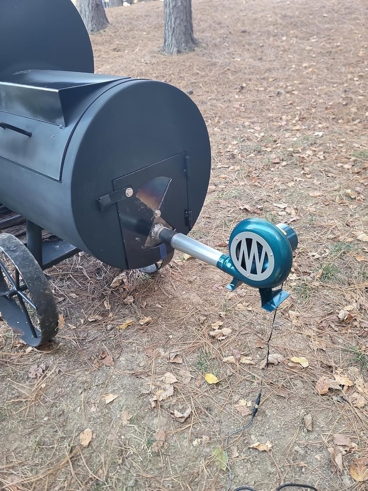 Dual BBQ Blower Charcoal Chimney Starter