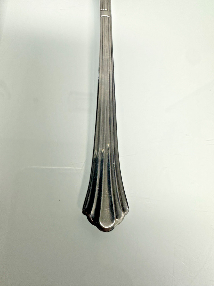Estia DORIAN Stainless Steel 4 Pc SERVING SET - 2 Solid Large Spoons & 2 Forks