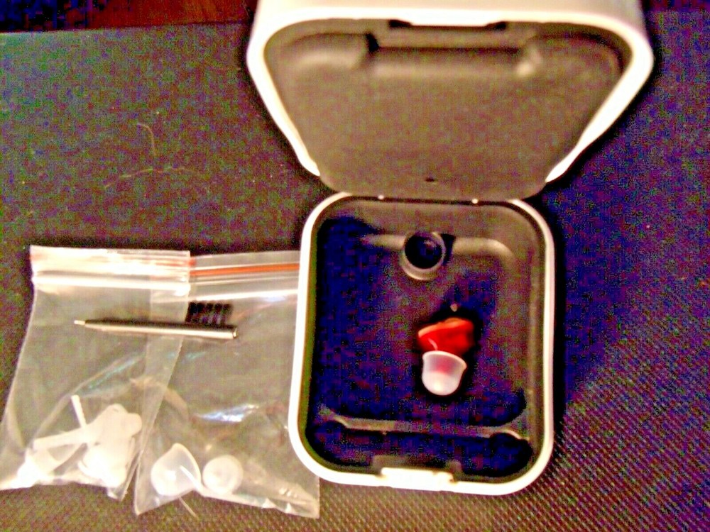 TINY digital hearing amplifier right MINI IN EAR 3 PROGRAMS with NOISE REDUCTION