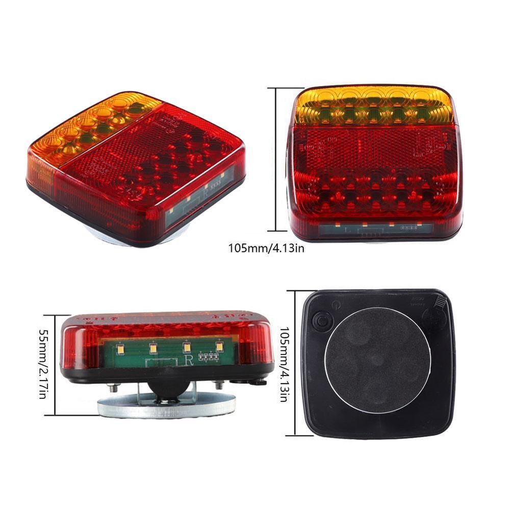 Wireless Magnetic Trailer Lights – Rechargeable LED TailLight Kit For Trailer
