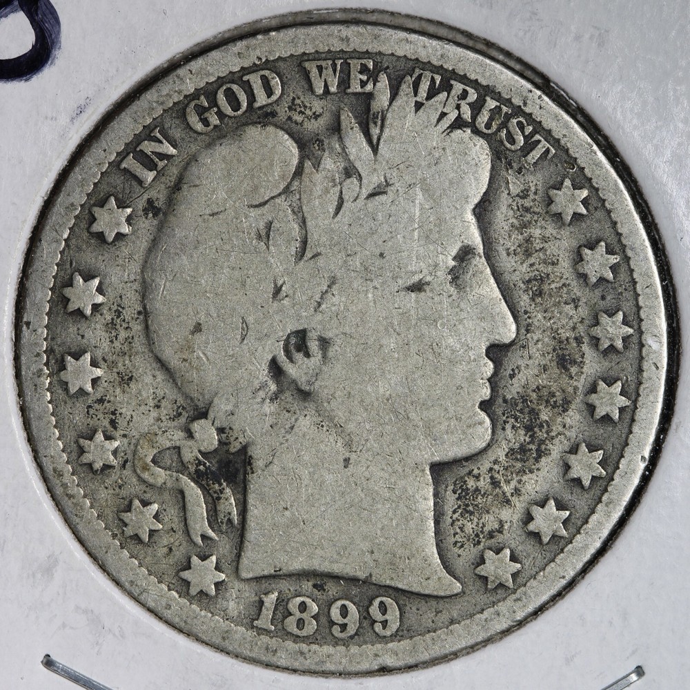 1899-O Barber Silver Half Dollar GOOD+/VG E270 AEN