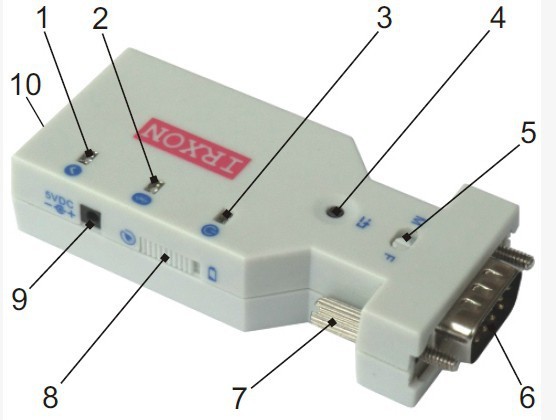 WIRELESS RS232 BLUETOOTH SERIAL ADAPTER WIRELESS