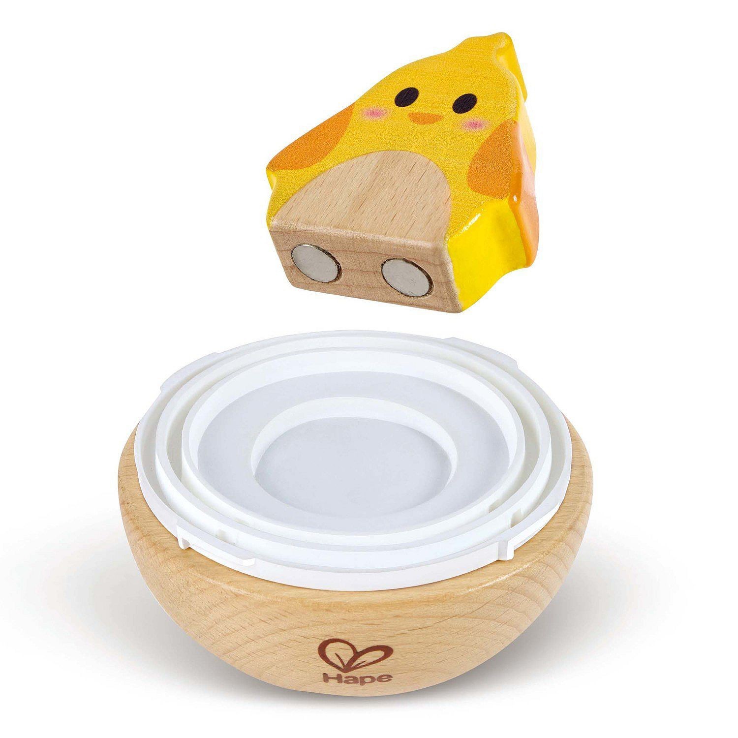 Hape: Wobble Wonder Stacker Nesting Chicken & Egg Shell Toy