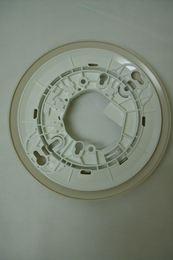 System Sensor B300-6-IV ~ 6" Detector Base Low-Profile Standard Flanged - Ivory