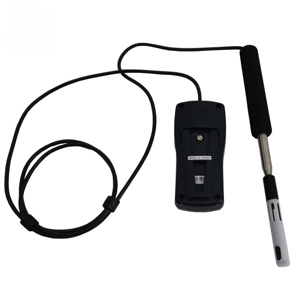 TES-1341 Air Velocity Meter Hot-Wire Anemometer Software Flow Volume Tester