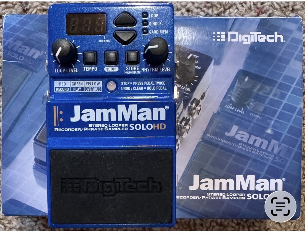 DigiTech JamMan Solo HD Looper Guitar Effect Pedal