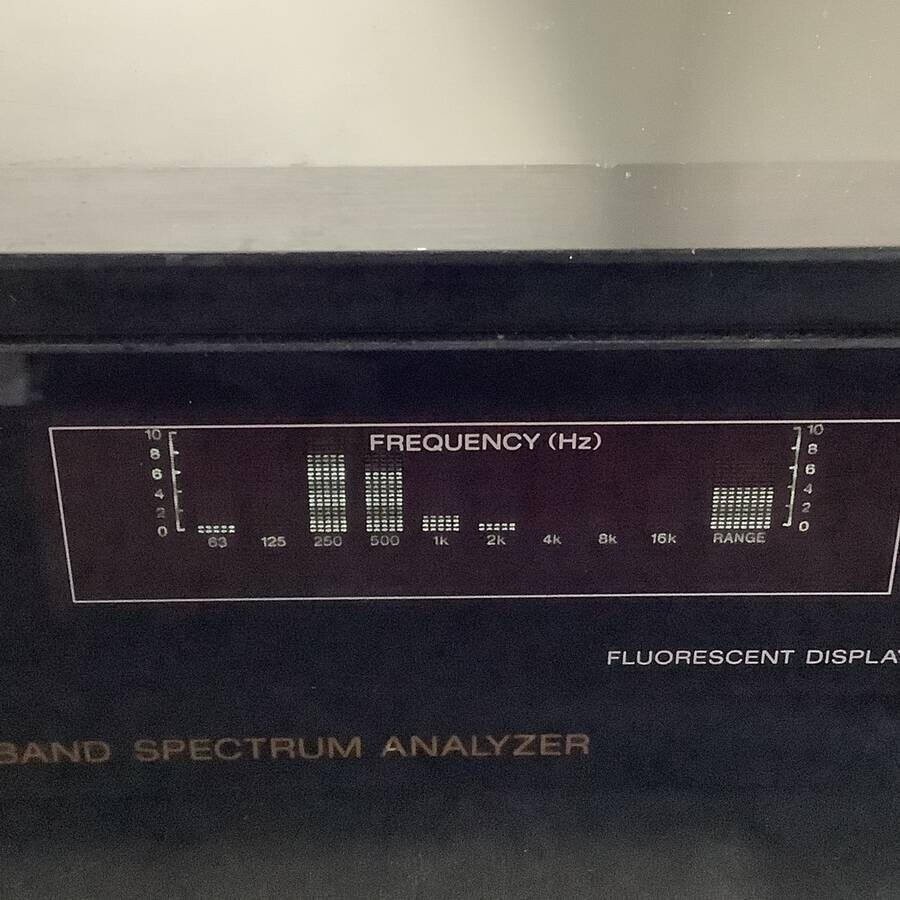 Sony SEQ-910 9-Band Graphic Equalizer Spectrum Analyzer – Tested Working
