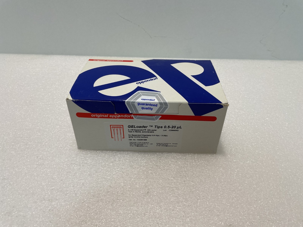 Eppendorf 022351656 Geloader Pipet Tips