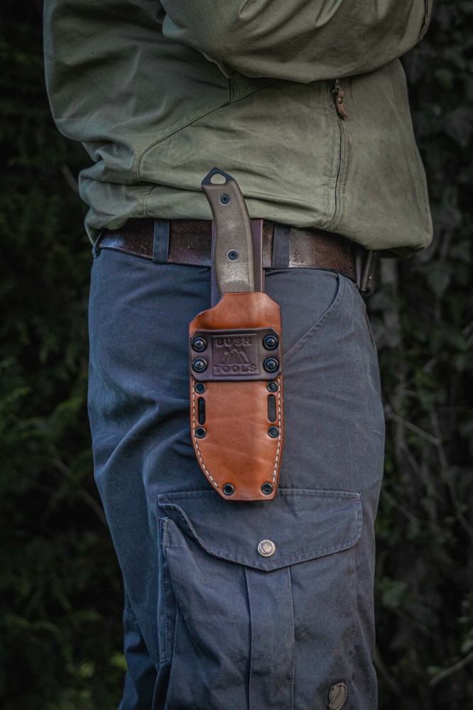 esee 5 sheath : hybrid kydex leather