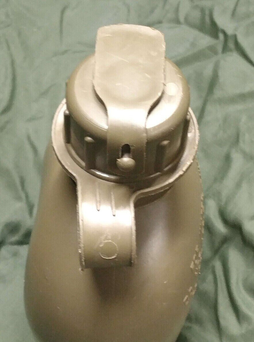 USGI Military 3 Pc Set 1QT OD Canteen MOLLE ACU Pouch Cover & Stainless Cup VGC