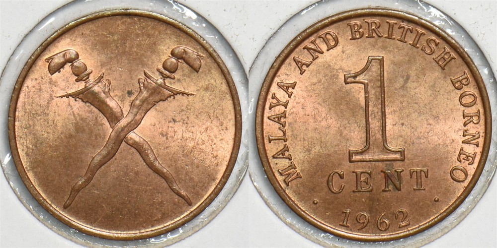 Malaysia 1962 Cent 904295 combine shipping